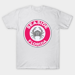 Seaside Florida Crab 30A 30 A Emerald Coast Walton County T-Shirt